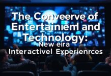 The Convergence of Entertainment and Technology: A New Era of Interactive Experiences The Convergence of Entertainment and Technology: A New Era of Interactive Experiences
