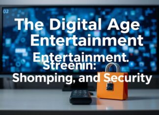 The Digital Age of Entertainment: Streaming, Shopping, and Safety The Digital Age of Entertainment: Streaming, Shopping, and Security