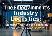 The Entertainment Industry’s Logistics: Behind the Scenes of Your Favorite Shows and Movies The Entertainment Industry's Logistics: Behind the Scenes of Your Favorite Shows and Movies