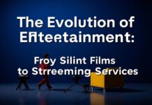 The Evolution of Entertainment: From Silent Films to Streaming Services The Evolution of Entertainment: From Silent Films to Streaming Services
