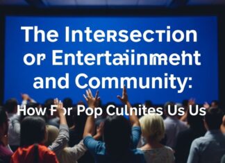The Intersection of Entertainment and Community: How Pop Culture Brings Us Together The Intersection of Entertainment and Community: How Pop Culture Unites Us