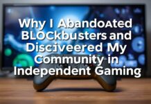 Why I Gave Up on Blockbusters and Found My People in Indie Gaming Why I Abandoned Blockbusters and Discovered My Community in Independent Gaming