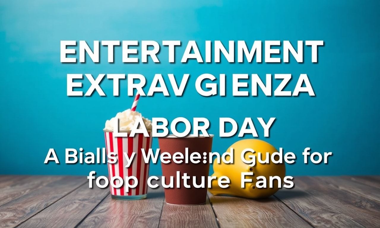 Entertainment Extravaganza: A Labor Day Weekend Guide for Pop Culture Enthusiasts