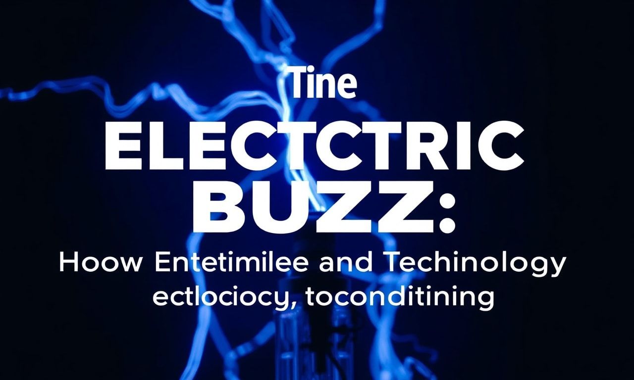 The Electric Buzz: How Entertainment and Technology Are Merging