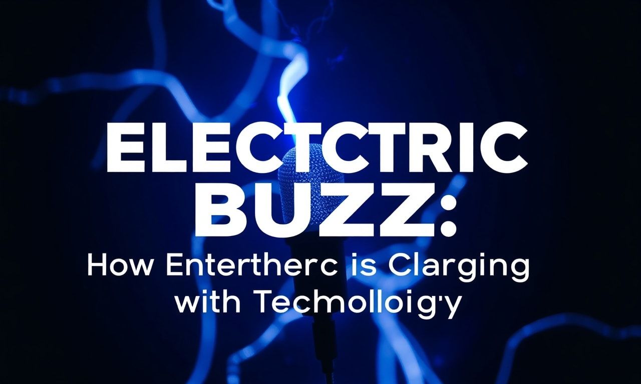 The Electric Buzz: How Entertainment is Powering Up with Technology