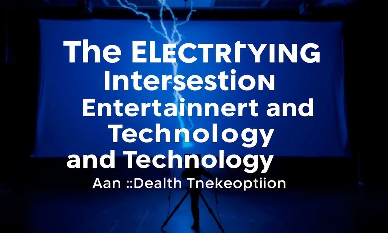 The Electrifying Intersection of Entertainment and Technology: A Deep Dive