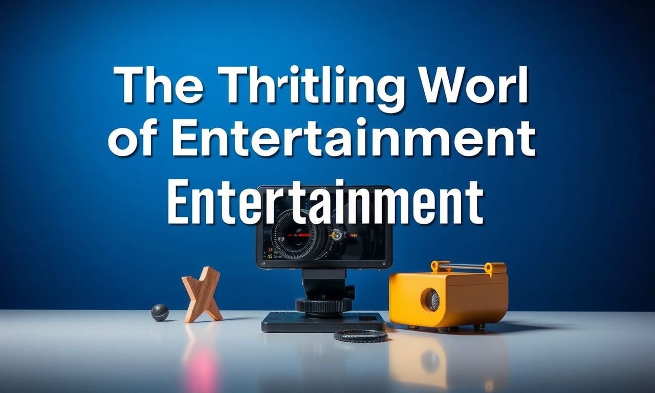 The Electrifying World of Entertainment: Where Pixels and Pop Culture Collide