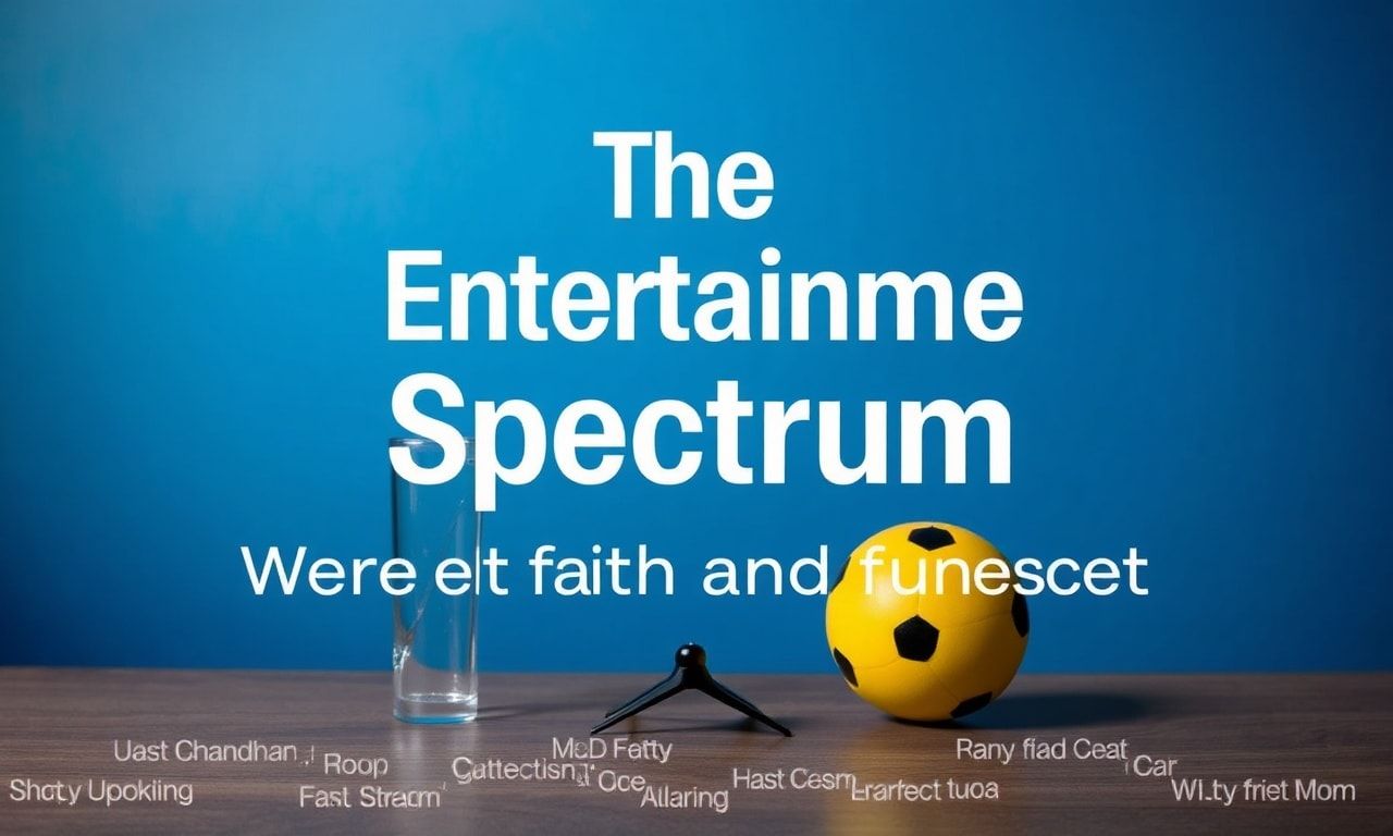 The Entertainment Spectrum: Where Faith and Fun Collide