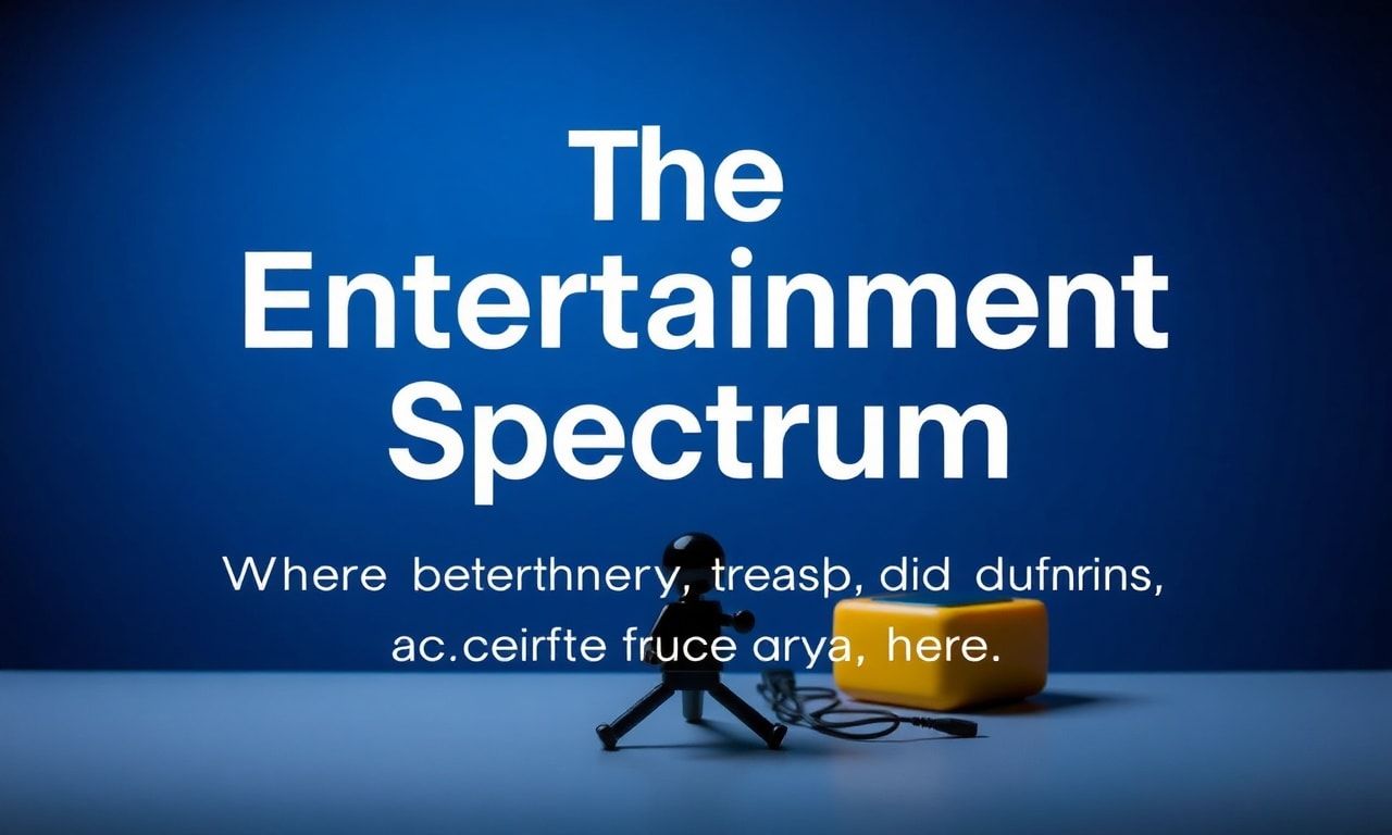The Entertainment Spectrum: Where Technology and Creativity Collide