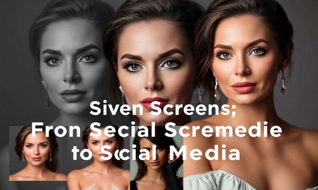 The Evolution of Celebrity Looks: From Silver Screens to Social Media