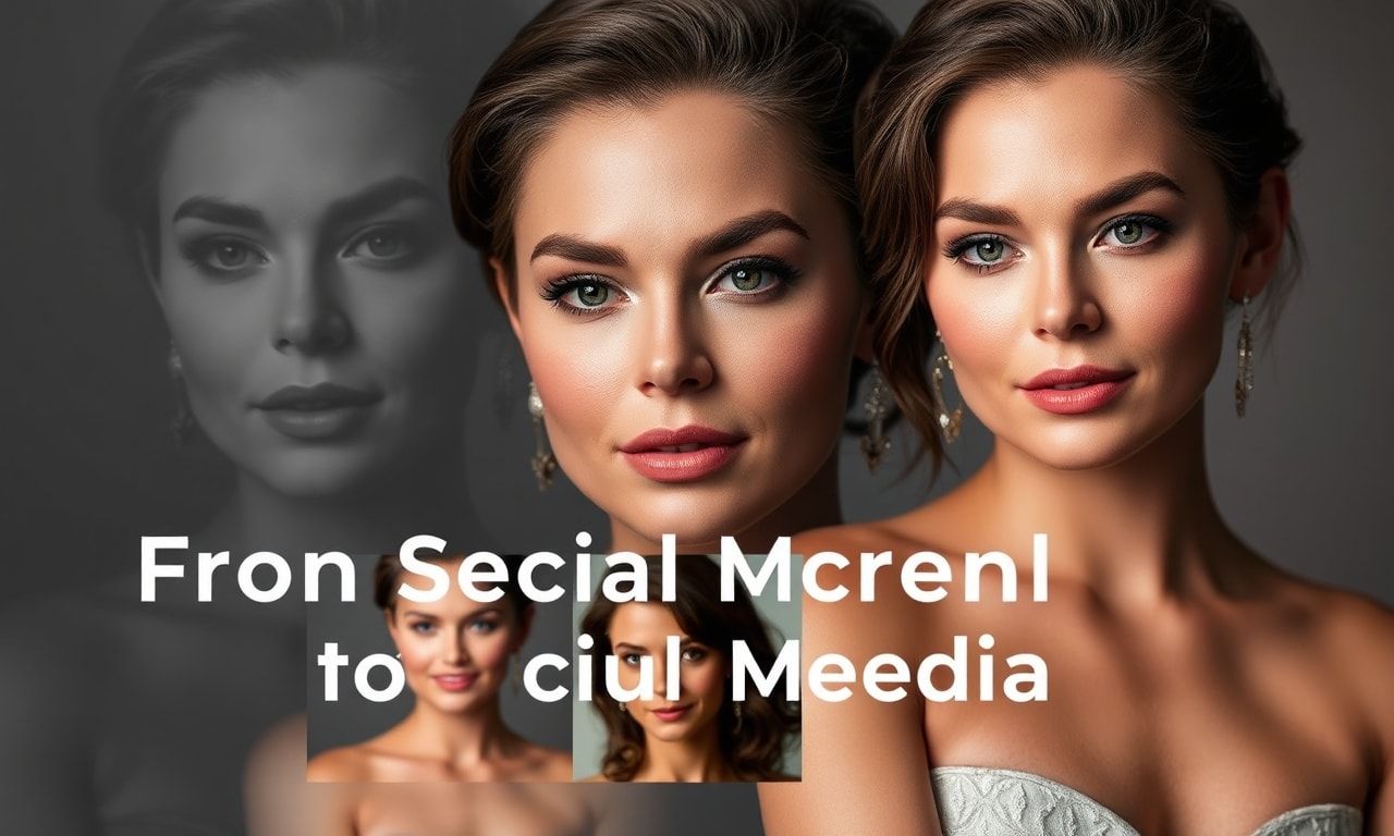 The Evolution of Celebrity Looks: From Silver Screens to Social Media