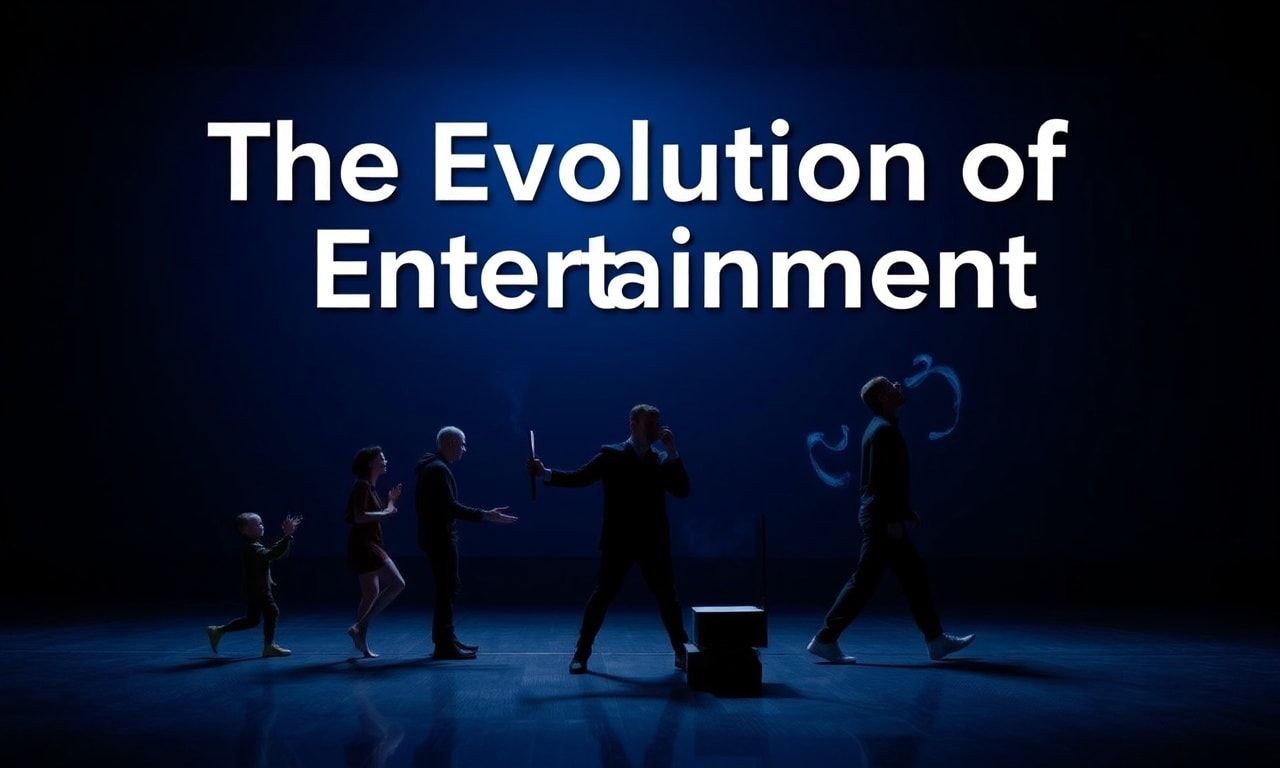 The Evolution of Entertainment: From Silent Films to Virtual Reality