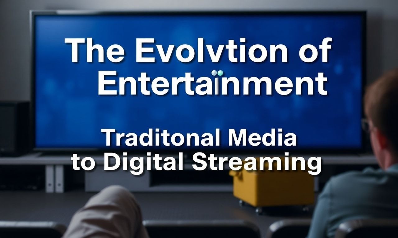 The Evolution of Entertainment: From Traditional Media to Digital Streaming