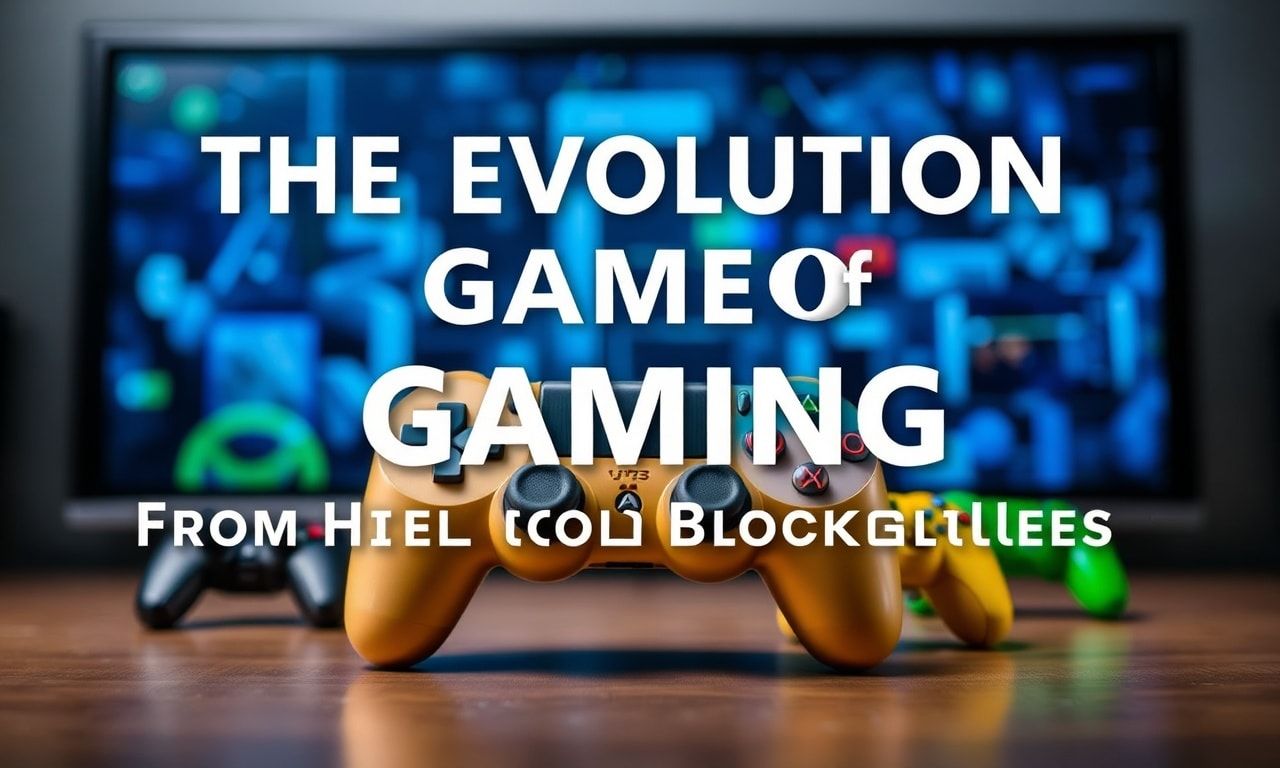 The Evolution of Gaming: From Pixels to Blockbusters