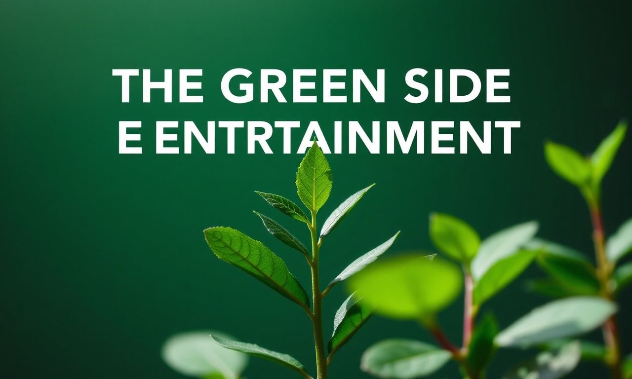 The Green Side of Entertainment: How the Industry is Embracing Sustainability