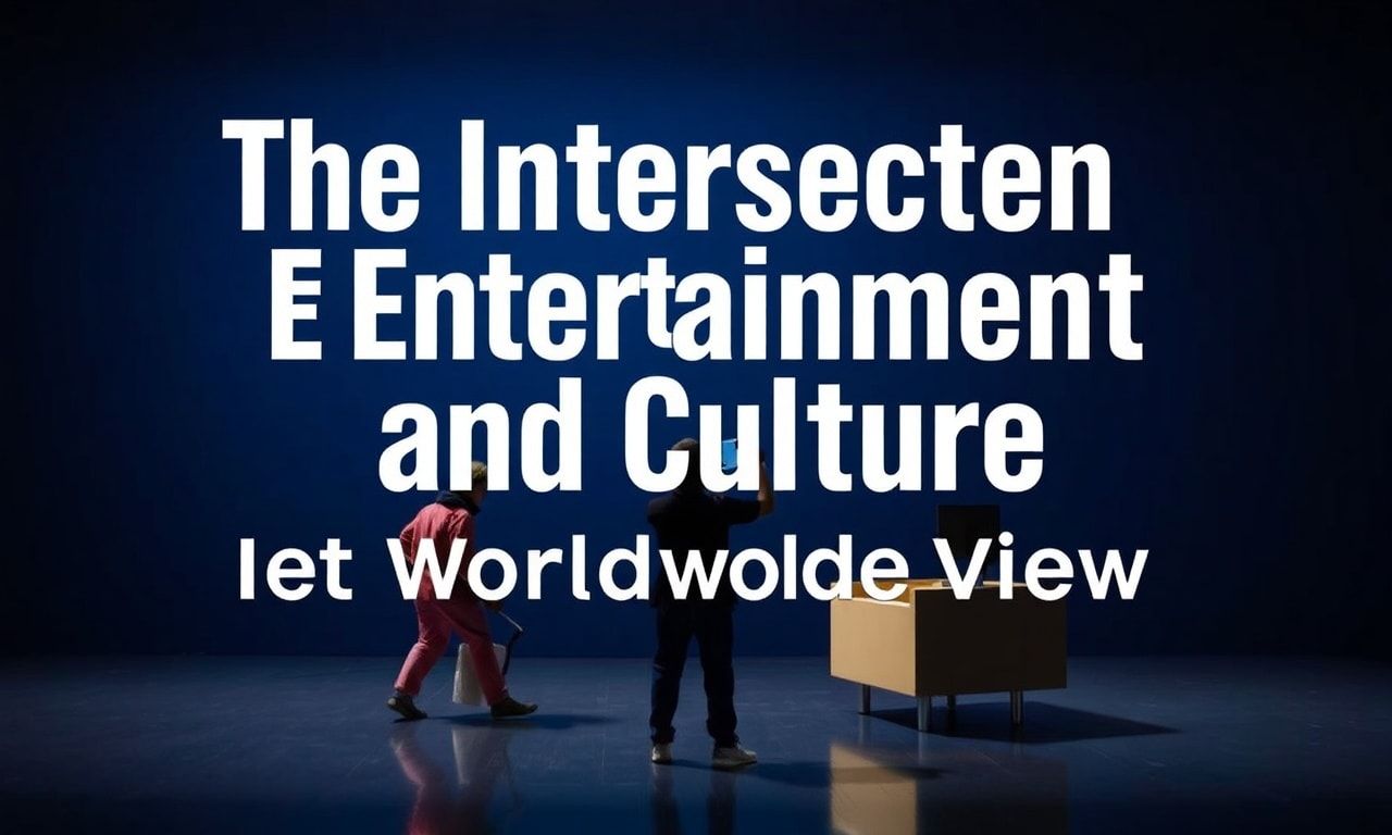 The Intersection of Entertainment and Culture: A Global Perspective