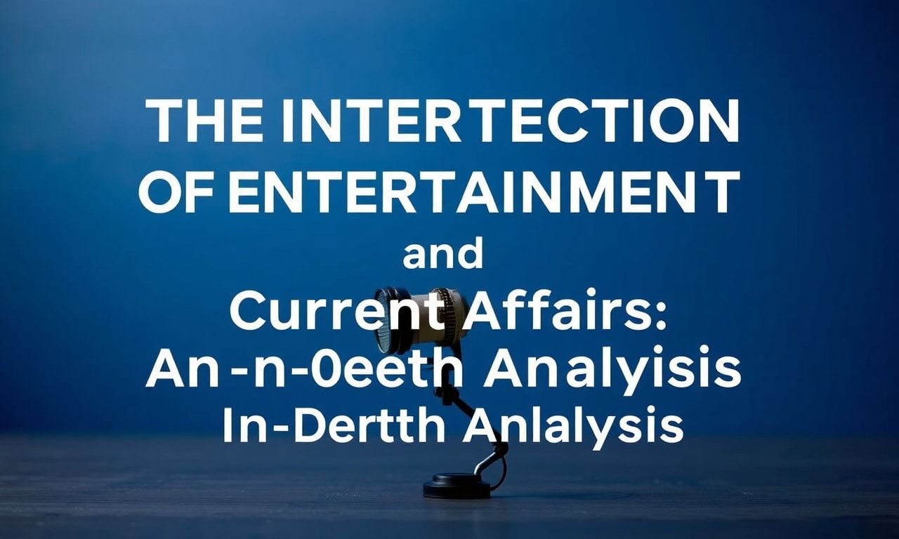 The Intersection of Entertainment and Current Affairs: A Deep Dive