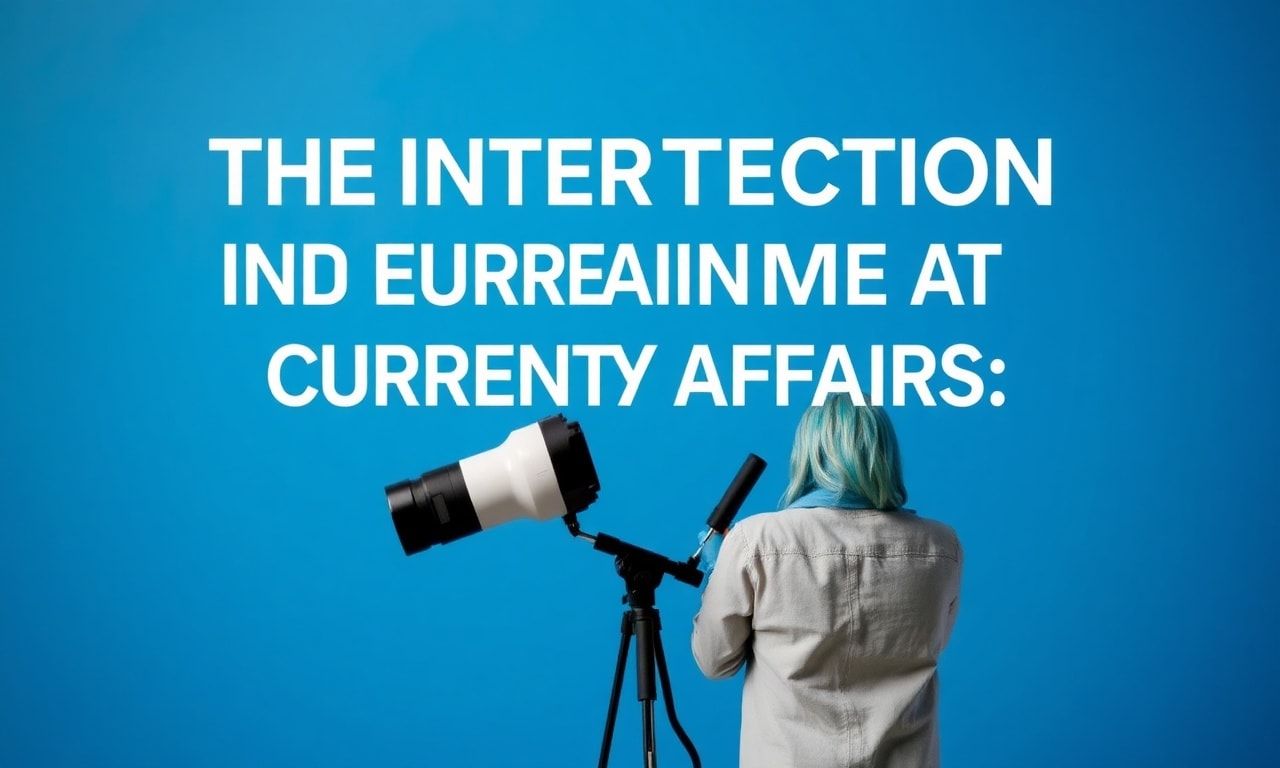 The Intersection of Entertainment and Current Affairs: A Dynamic Duo