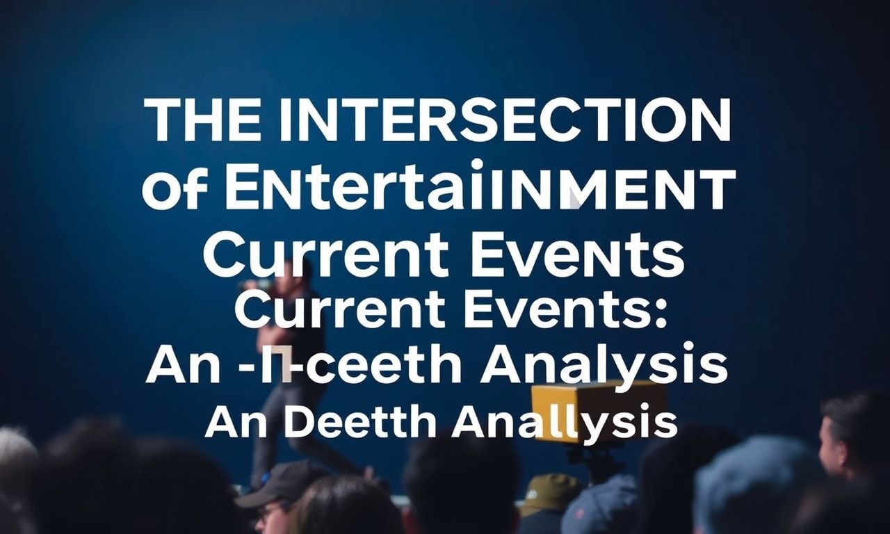The Intersection of Entertainment and Current Events: A Deep Dive