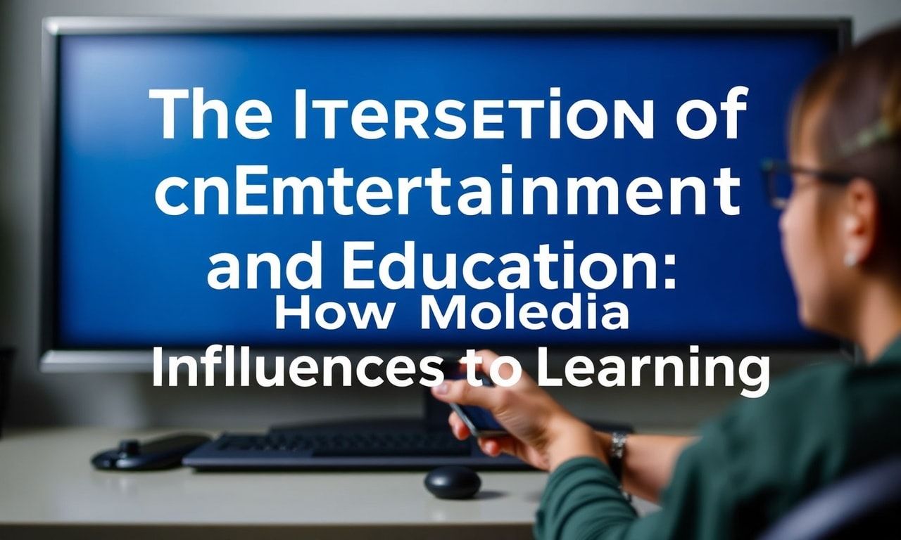 The Intersection of Entertainment and Education: How Media Shapes Learning
