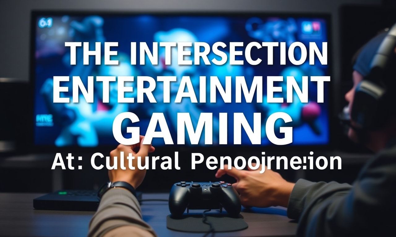 The Intersection of Entertainment and Gaming: A Cultural Phenomenon