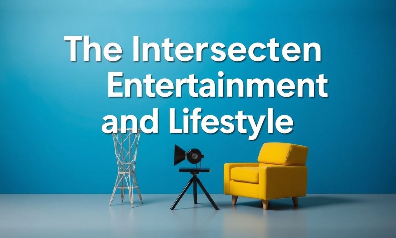The Intersection of Entertainment and Lifestyle: How Pop Culture Influences Our Daily Lives