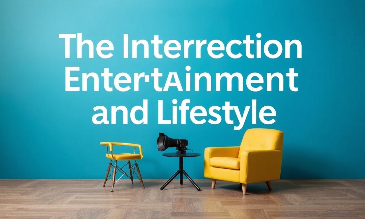 The Intersection of Entertainment and Lifestyle: Where Pop Culture Meets Real Life
