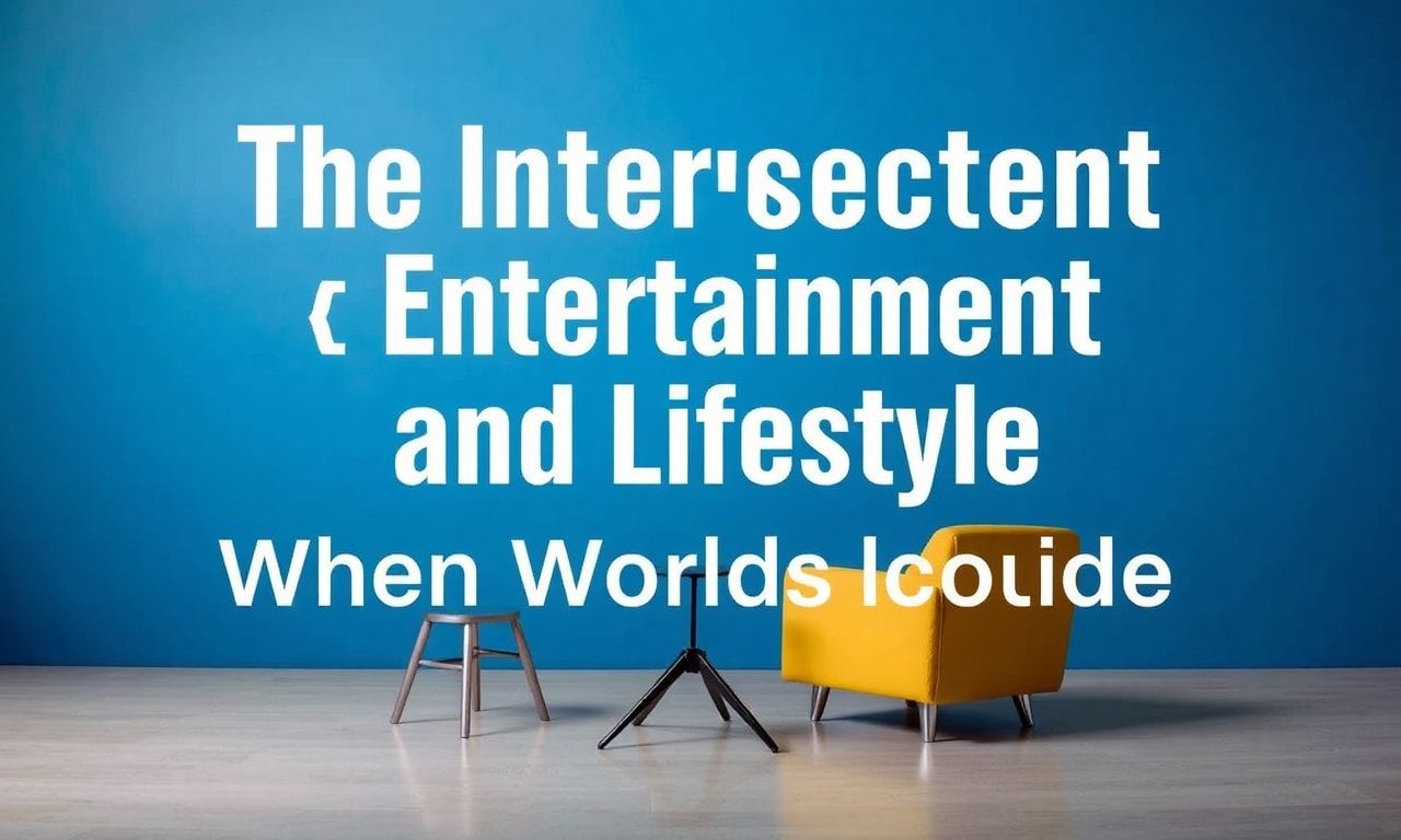 The Intersection of Entertainment and Lifestyle: When Worlds Collide
