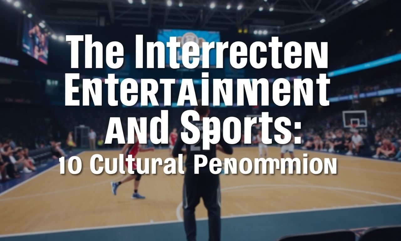 The Intersection of Entertainment and Sports: A Cultural Phenomenon