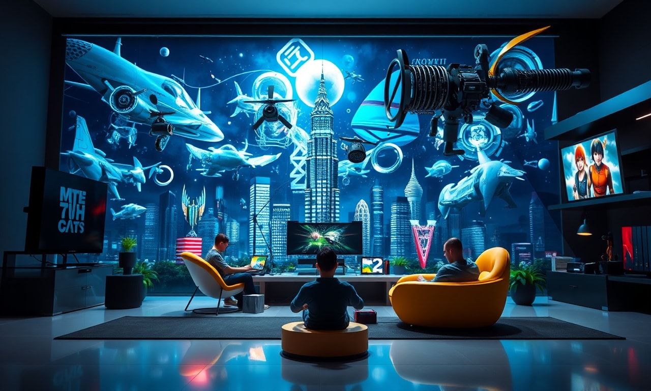 The Intersection of Entertainment and Technology: A Gamer's Paradise