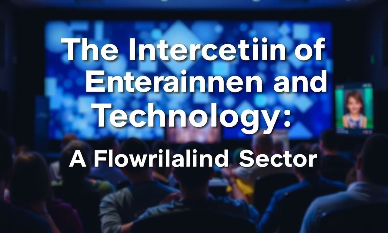 The Intersection of Entertainment and Technology: A Thriving Industry