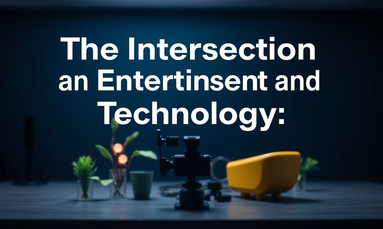 The Intersection of Entertainment and Technology: A Sustainable Future