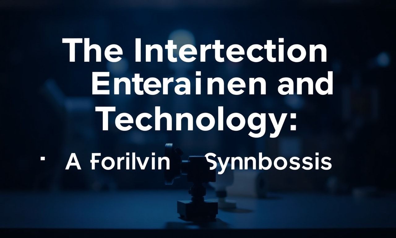 The Intersection of Entertainment and Technology: A Thriving Symbiosis