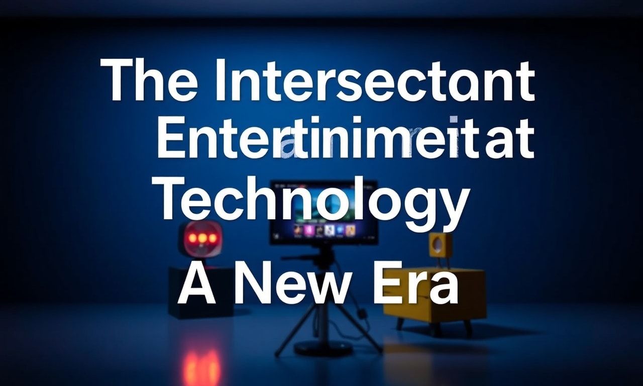The Intersection of Entertainment and Technology: A New Era