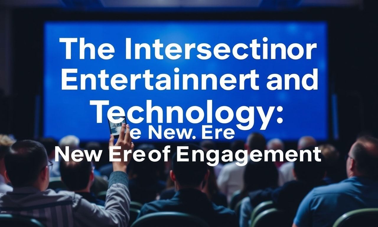 The Intersection of Entertainment and Technology: A New Era of Engagement