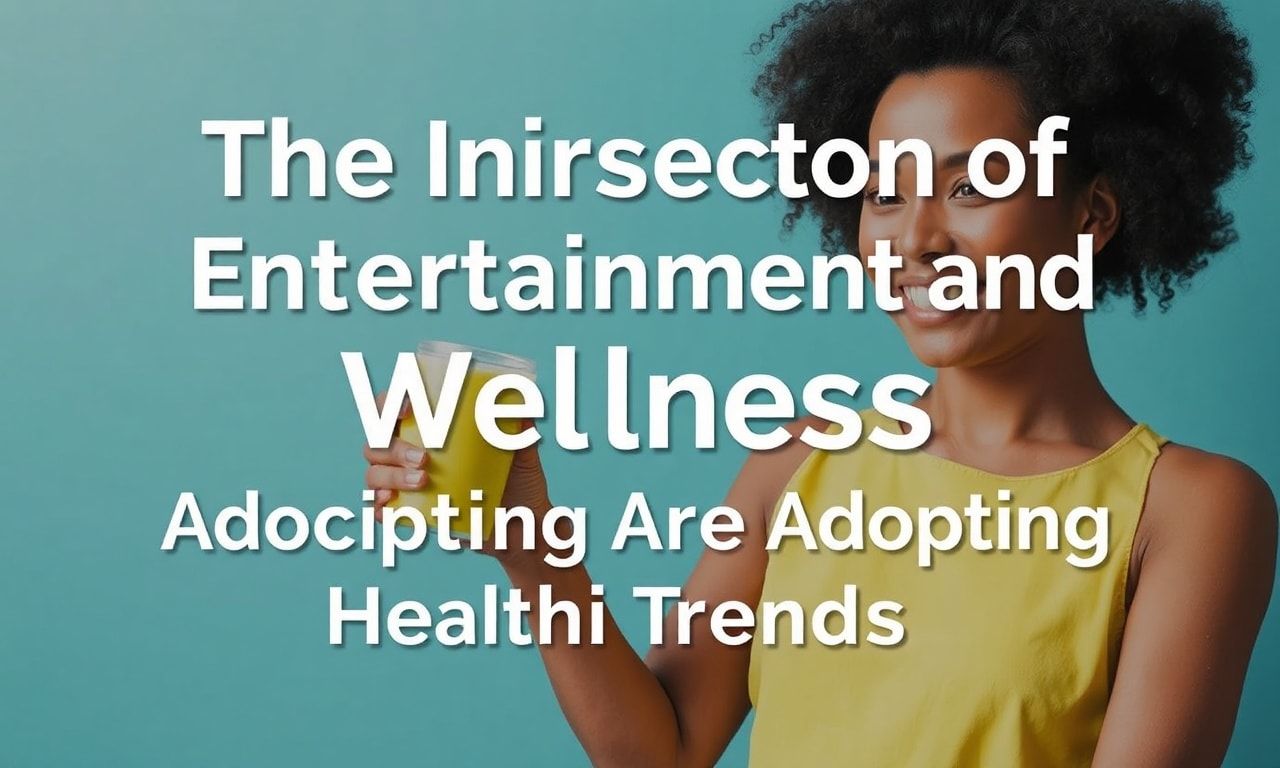 The Intersection of Entertainment and Wellness: How Celebrities Are Embracing Health Trends