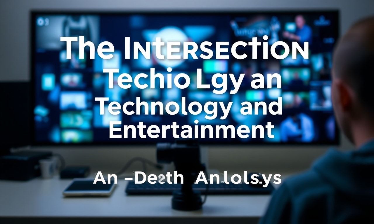 The Intersection of Technology and Entertainment: A Deep Dive