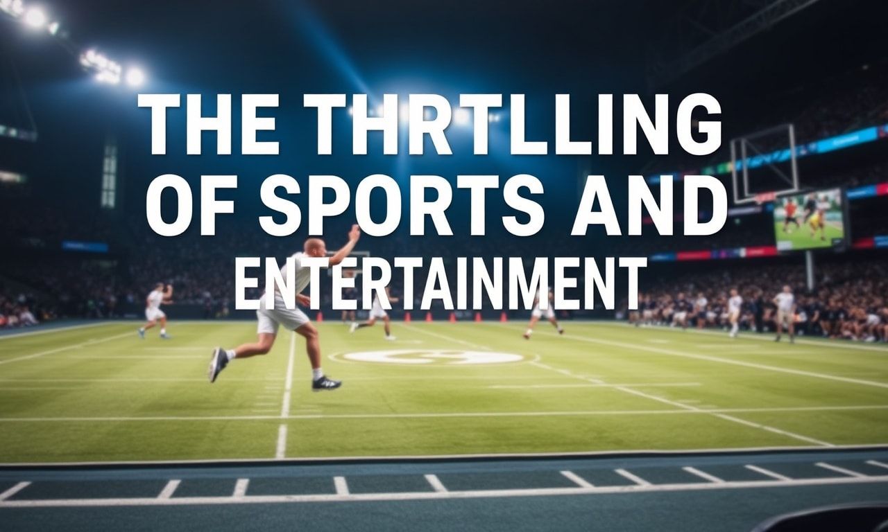 The Thrilling Intersection of Sports and Entertainment: A New Era