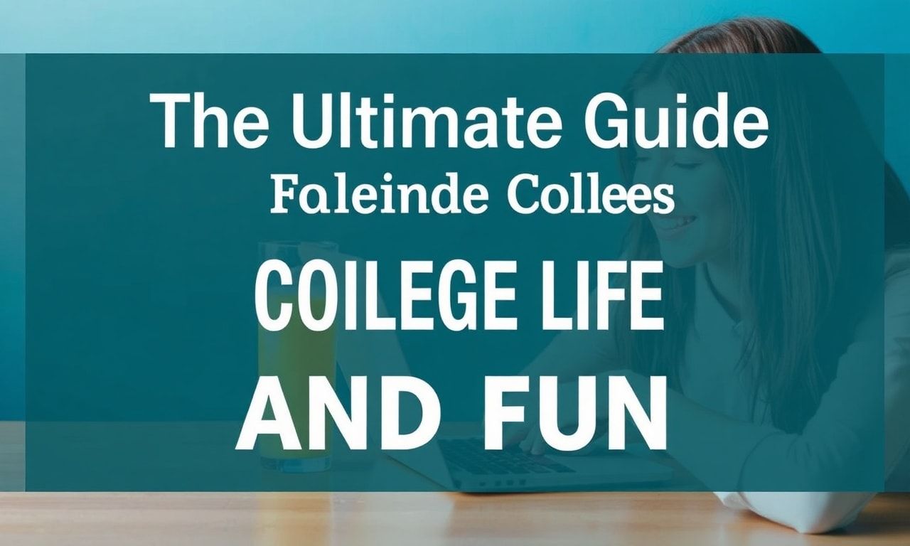 The Ultimate Guide to Balancing College Life and Entertainment