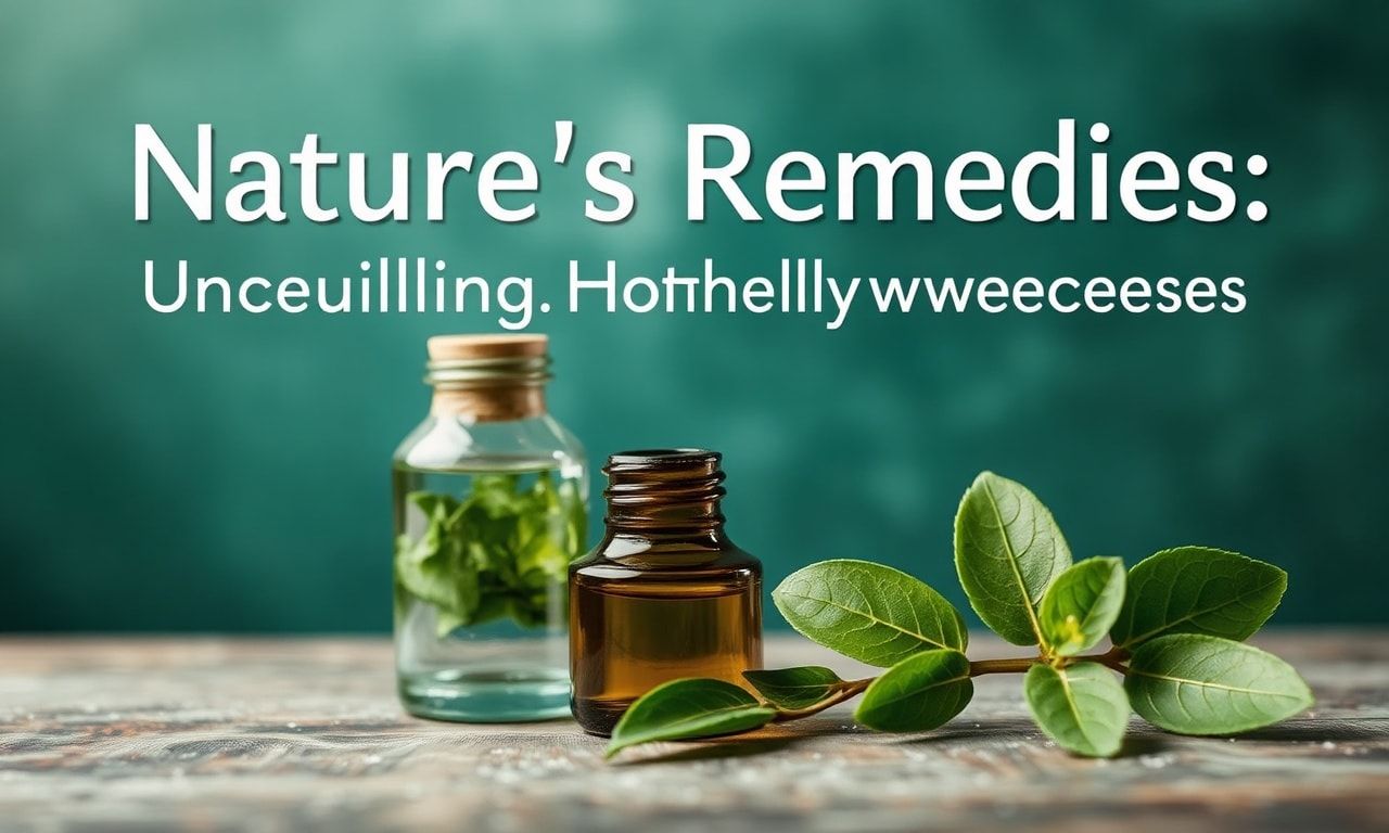 Nature's Remedies: Unveiling Hollywood's Green Secrets