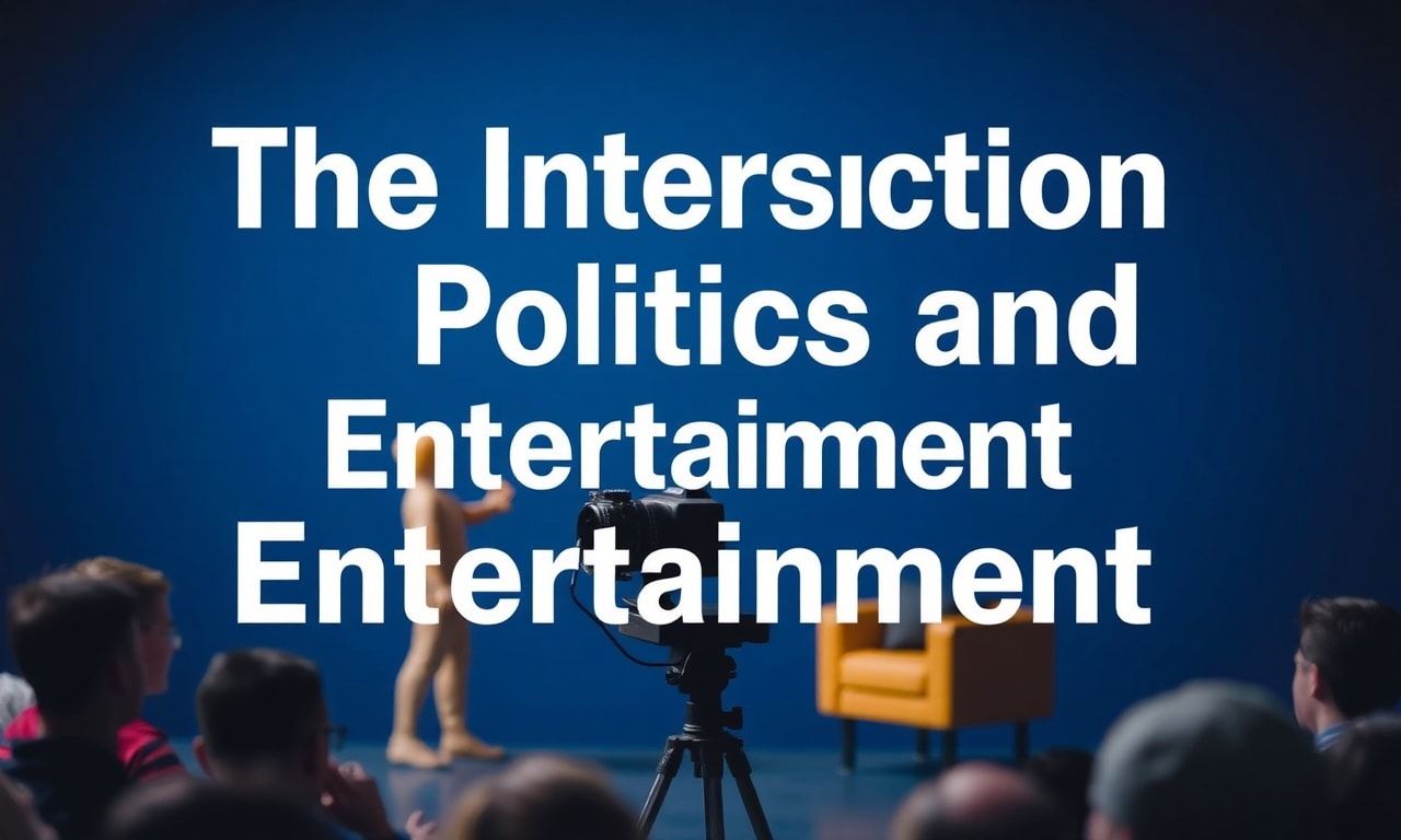 The Intersection of Politics and Entertainment: A Fascinating Blend