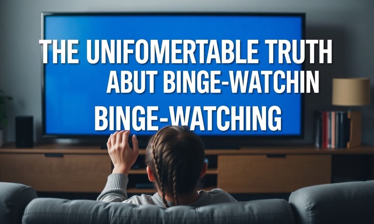 The Uncomfortable Truth About Binge-Watching: I'm Addicted, and So Are You