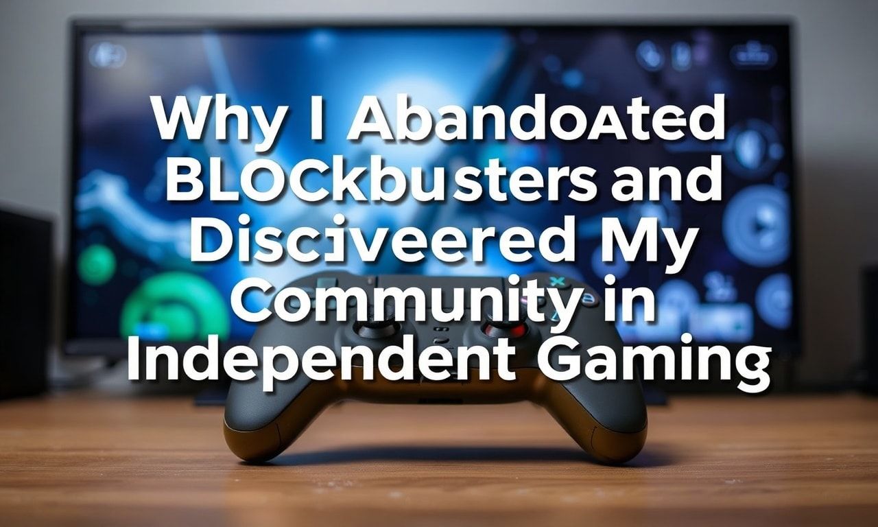 Why I Gave Up on Blockbusters and Found My People in Indie Gaming