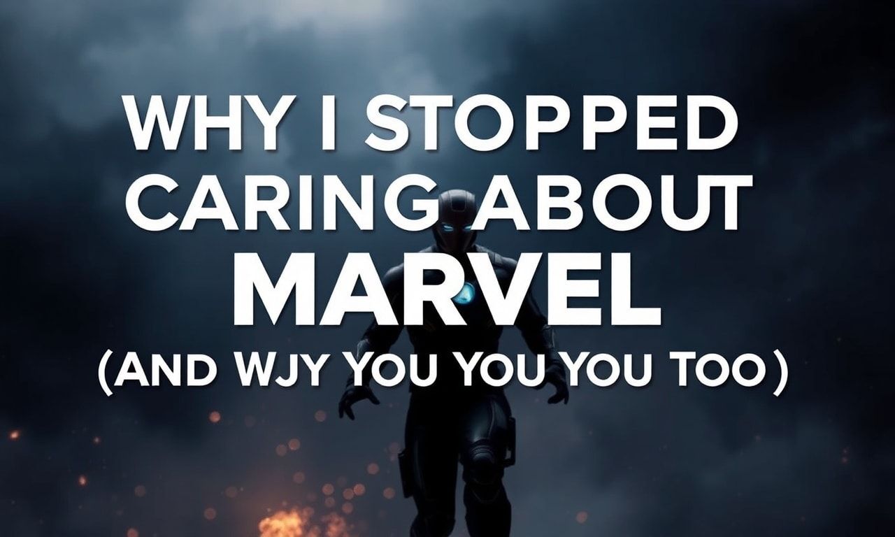 Why I Stopped Caring About Marvel Movies (And You Should Too)