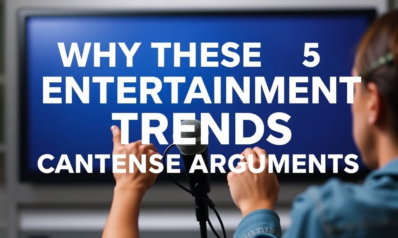 Why These 5 Entertainment Trends Are Sparking Heated Debates